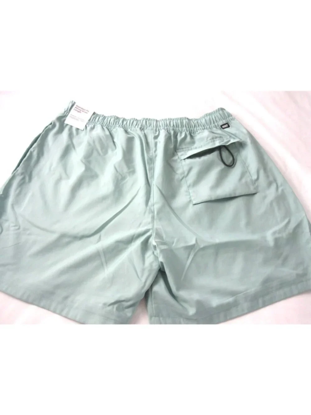 Nike Sportswear Men's Woven Flow Mesh Lined Shorts Mineral Green White NWT 2XL